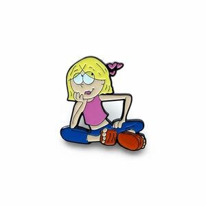 Lizzie McGuire Cartoon Enamel Pin
